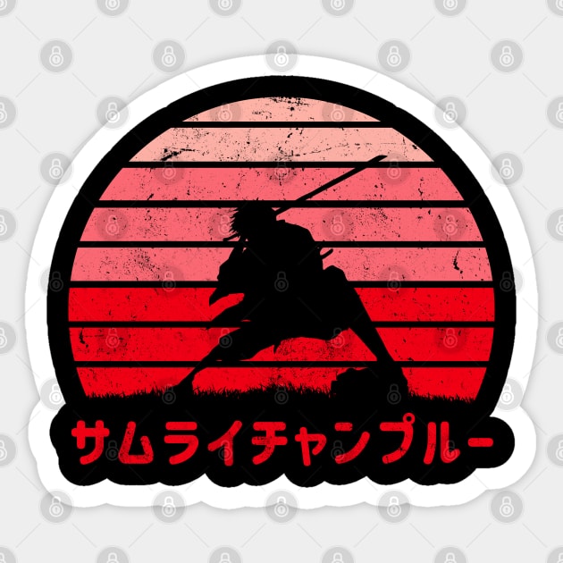 Samurai Champloo Sticker by SirTeealot